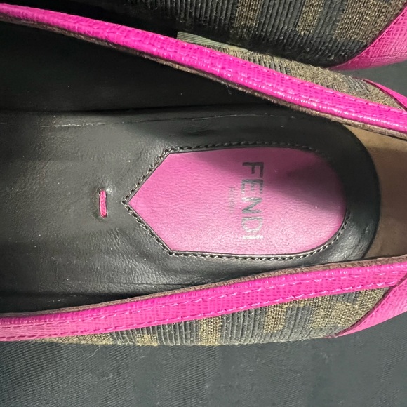 FENDI FF Logo Wedges - Picture 8 of 16